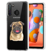 Dog Painting j Print Slim Cover For Samsung Galaxy A (A42, A35, A25, A15, A11, A03S), Print in USA