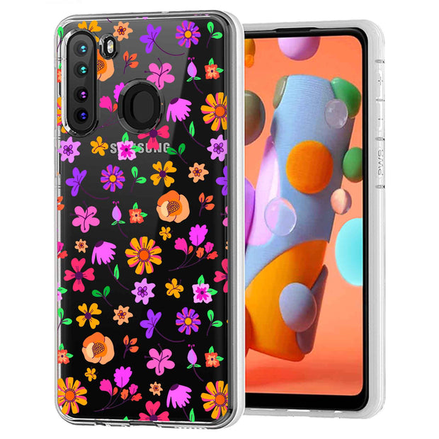 Flower 1 Print Slim Cover For Samsung Galaxy A (A42, A35, A25, A15, A11, A03S), Print in USA