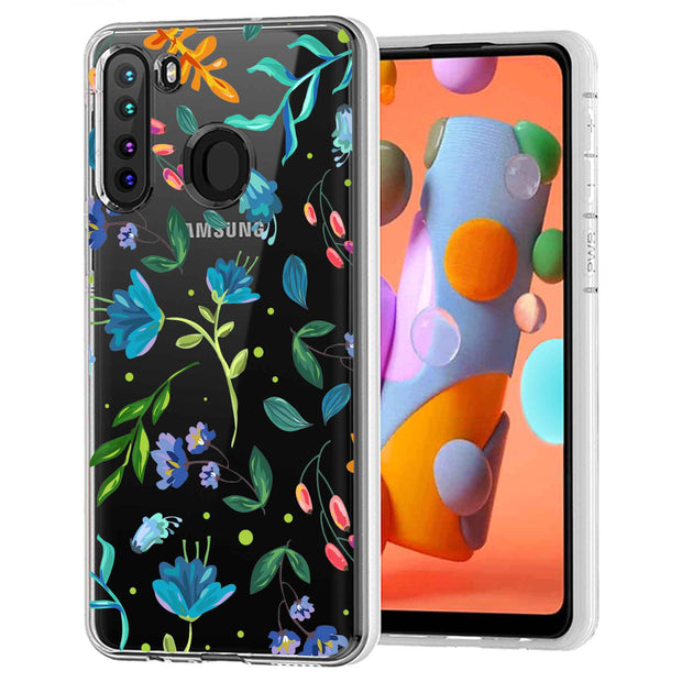 Flower 2 Print Slim Cover For Samsung Galaxy A (A42, A35, A25, A15, A11, A03S), Print in USA