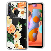 Flower 8 Print Slim Cover For Samsung Galaxy A (A42, A35, A25, A15, A11, A03S), Print in USA