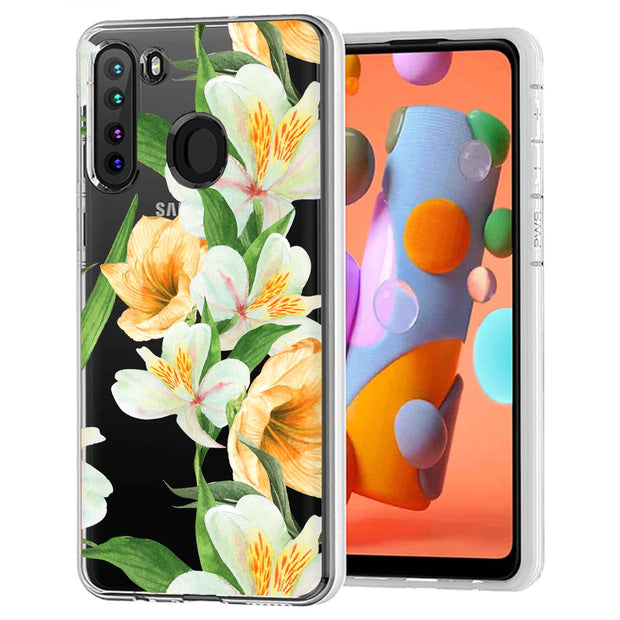 Flower 10 Print Slim Cover For Samsung Galaxy A (A42, A35, A25, A15, A11, A03S), Print in USA