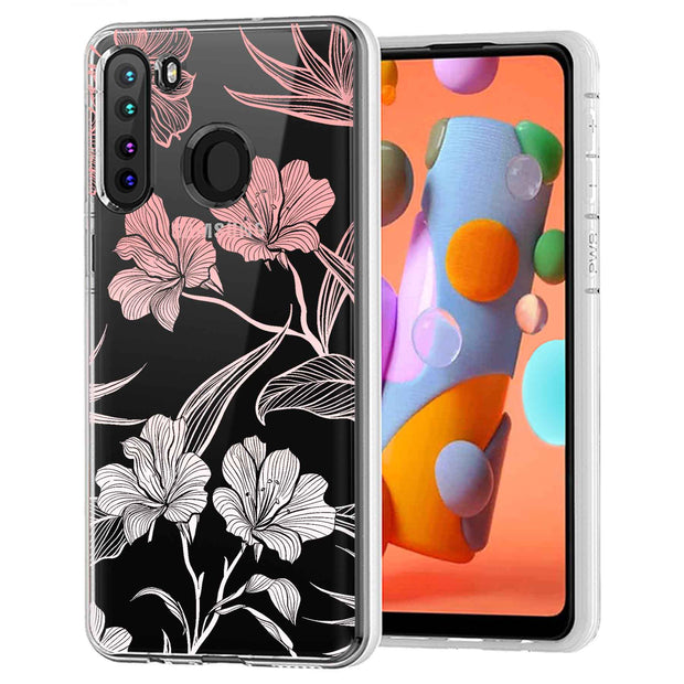 Flower 12 Print Slim Cover For Samsung Galaxy A (A42, A35, A25, A15, A11, A03S), Print in USA