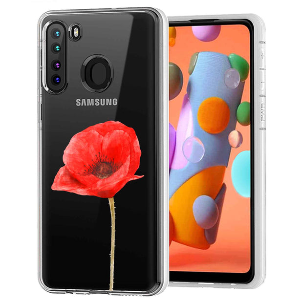 Flower 13 Print Slim Cover For Samsung Galaxy A (A42, A35, A25, A15, A11, A03S), Print in USA