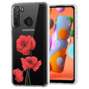 Flower 16 Print Slim Cover For Samsung Galaxy A (A42, A35, A25, A15, A11, A03S), Print in USA