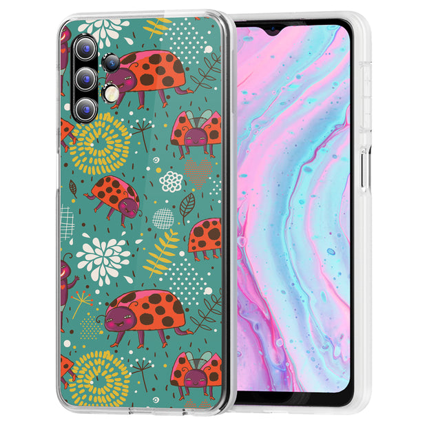 Ladybugs 1 Print Slim Cover For Samsung Galaxy A (A42, A35, A25, A15, A11, A03S), Print in USA