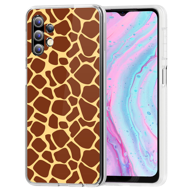 Giraffe Spot Print Slim Cover For Samsung Galaxy A (A42, A35, A25, A15, A11, A03S), Print in USA