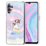 Unicorn Dabbing Print Slim Cover For Samsung Galaxy A (A42, A35, A25, A15, A11, A03S), Print in USA