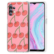 Cherry Print Slim Cover For Samsung Galaxy A (A42, A35, A25, A15, A11, A03S), Print in USA