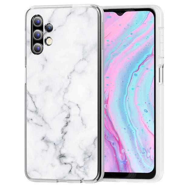 Black Marble 2 Print Slim Cover For Samsung Galaxy A (A42, A35, A25, A15, A11, A03S), Print in USA