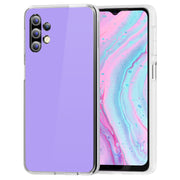 Lavender Purple Print Slim Cover For Samsung Galaxy A (A42, A35, A25, A15, A11, A03S), Print in USA