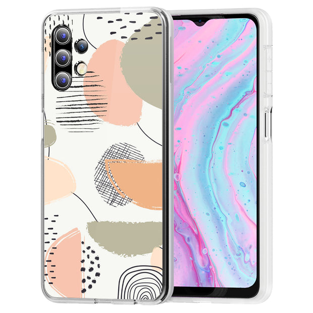 Abstract Modern Print Slim Cover For Samsung Galaxy A (A42, A35, A25, A15, A11, A03S), Print in USA