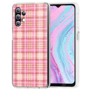 Plaid Pattern 4 Print Slim Cover For Samsung Galaxy A (A42, A35, A25, A15, A11, A03S), Print in USA