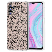 Polka Dots Brn Print Slim Cover For Samsung Galaxy A (A42, A35, A25, A15, A11, A03S), Print in USA