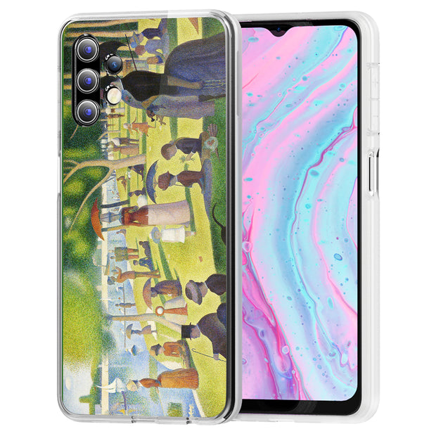 Gathering Party Print Slim Cover For Samsung Galaxy A (A42, A35, A25, A15, A11, A03S), Print in USA