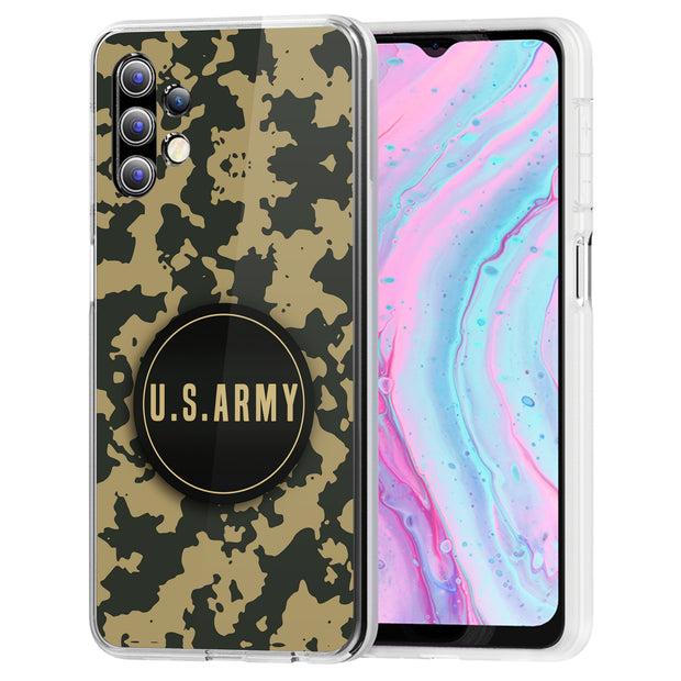 US Army 1 Print Slim Cover For Samsung Galaxy A (A42, A35, A25, A15, A11, A03S), Print in USA