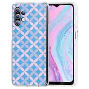 Petals Blue Print Slim Cover For Samsung Galaxy A (A42, A35, A25, A15, A11, A03S), Print in USA