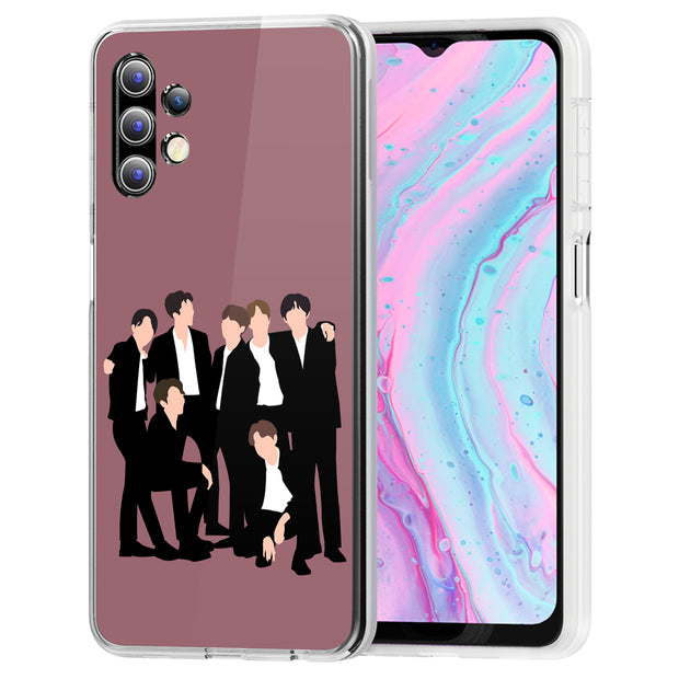 BTS Bangtan 15 Print Slim Cover For Samsung Galaxy A (A42, A35, A25, A15, A11, A03S), Print in USA