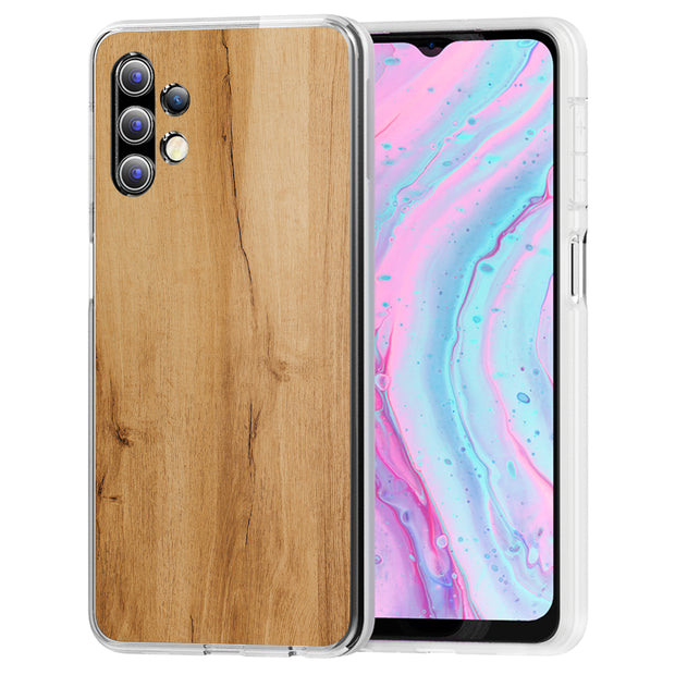 Wood 12 Print Slim Cover For Samsung Galaxy A (A42, A35, A25, A15, A11, A03S), Print in USA