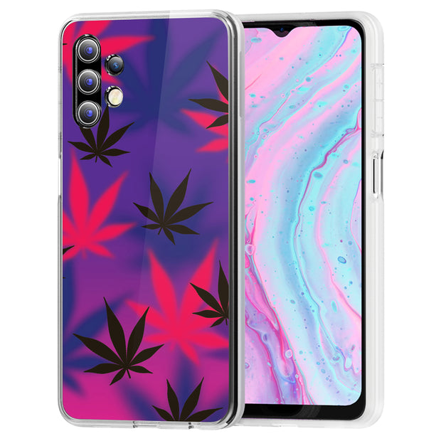 Marijuana 1 Print Slim Cover For Samsung Galaxy A (A42, A35, A25, A15, A11, A03S), Print in USA