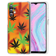 Color Marijuana Print Slim Cover For Samsung Galaxy A (A42, A35, A25, A15, A11, A03S), Print in USA