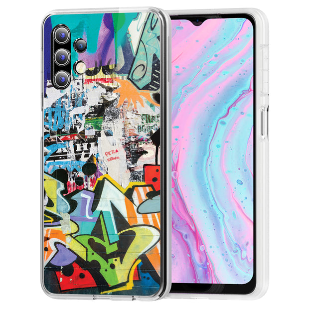 Street Graffiti Print Slim Cover For Samsung Galaxy A (A42, A35, A25, A15, A11, A03S), Print in USA