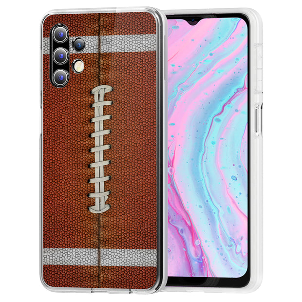 Football 1 Print Slim Cover For Samsung Galaxy A (A42, A35, A25, A15, A11, A03S), Print in USA