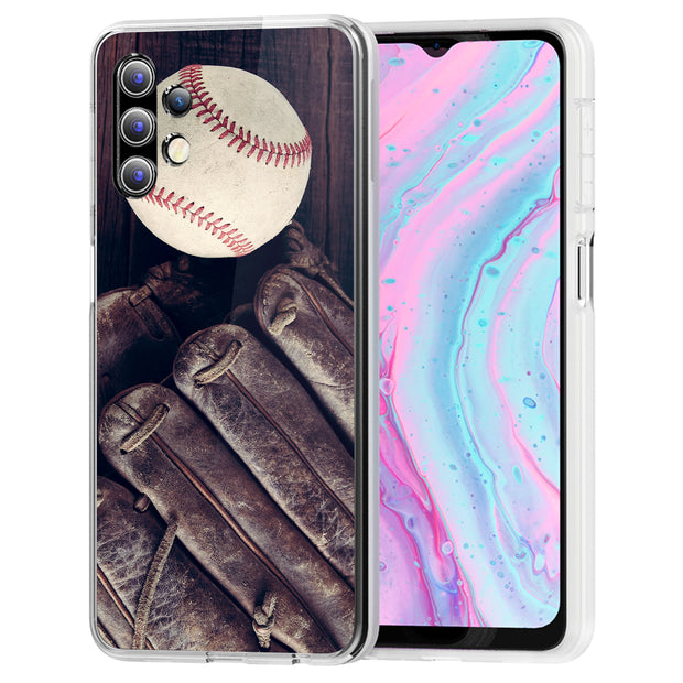 Baseball 5 Print Slim Cover For Samsung Galaxy A (A42, A35, A25, A15, A11, A03S), Print in USA