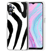 Zebra Stripe Print Slim Cover For Samsung Galaxy A (A42, A35, A25, A15, A11, A03S), Print in USA