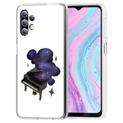 Space Piano Print Slim Cover For Samsung Galaxy A (A42, A35, A25, A15, A11, A03S), Print in USA