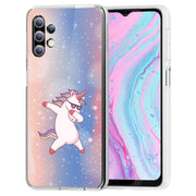 Unicorn Dab Print Slim Cover For Samsung Galaxy A (A42, A35, A25, A15, A11, A03S), Print in USA