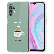 Where My Coffee Print Slim Cover For Samsung Galaxy A (A42, A35, A25, A15, A11, A03S), Print in USA