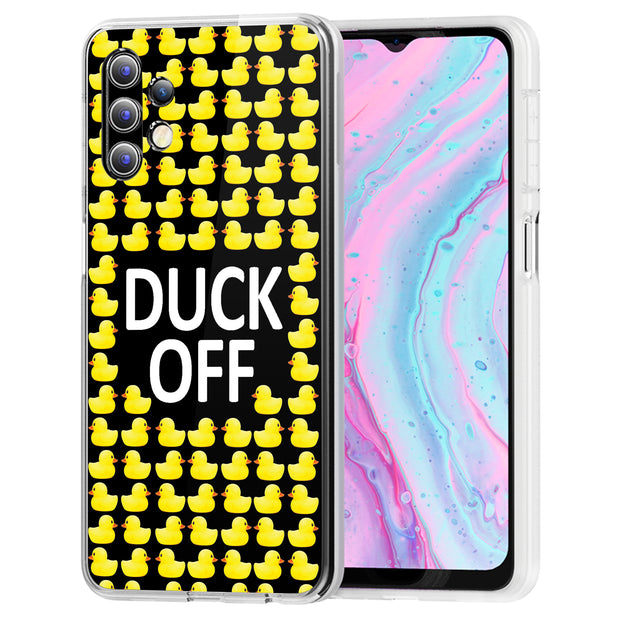 Duck OFF Print Slim Cover For Samsung Galaxy A (A42, A35, A25, A15, A11, A03S), Print in USA