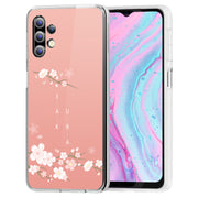 Cherry Blossom Print Slim Cover For Samsung Galaxy A (A42, A35, A25, A15, A11, A03S), Print in USA