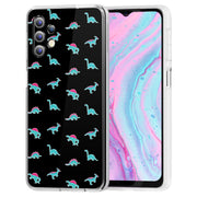 Dinosaurs Shape Print Slim Cover For Samsung Galaxy A (A42, A35, A25, A15, A11, A03S), Print in USA