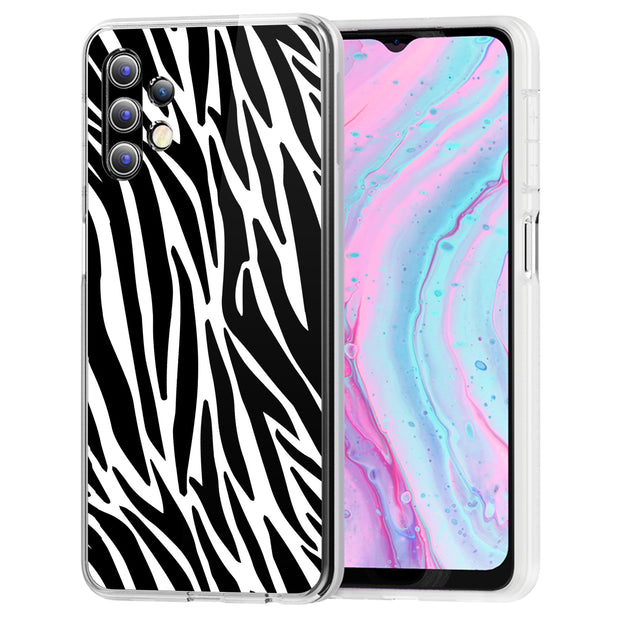 Zebra 2 Print Slim Cover For Samsung Galaxy A (A42, A35, A25, A15, A11, A03S), Print in USA