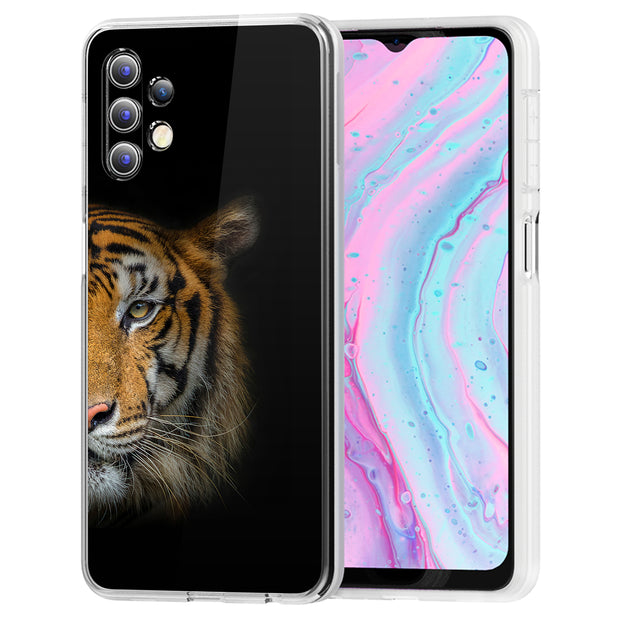 Tiger Photo Print Slim Cover For Samsung Galaxy A (A42, A35, A25, A15, A11, A03S), Print in USA