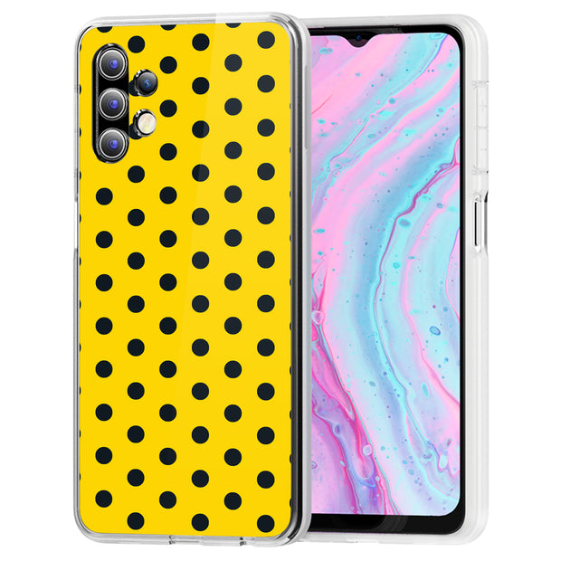 Polka Dot 9 Print Slim Cover For Samsung Galaxy A (A42, A35, A25, A15, A11, A03S), Print in USA