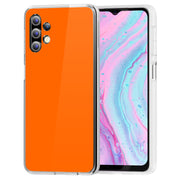 Vivid Orange Print Slim Cover For Samsung Galaxy A (A42, A35, A25, A15, A11, A03S), Print in USA