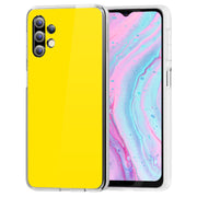 Yellow Print Slim Cover For Samsung Galaxy A (A42, A35, A25, A15, A11, A03S), Print in USA