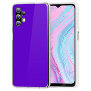 Blue Violet Print Slim Cover For Samsung Galaxy A (A42, A35, A25, A15, A11, A03S), Print in USA