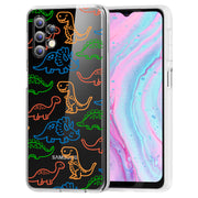 Dinosaur Cute 3 Print Slim Cover For Samsung Galaxy A (A42, A35, A25, A15, A11, A03S), Print in USA