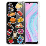 Food Collage Print Slim Cover For Samsung Galaxy A (A42, A35, A25, A15, A11, A03S), Print in USA