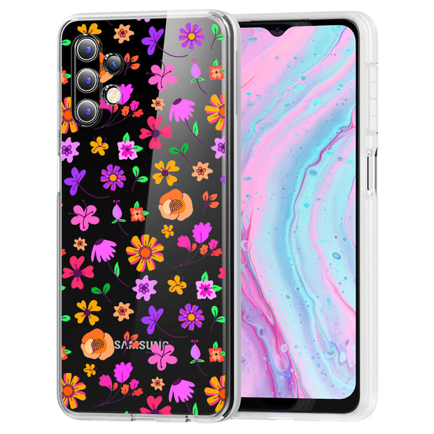 Flower 1 Print Slim Cover For Samsung Galaxy A (A42, A35, A25, A15, A11, A03S), Print in USA