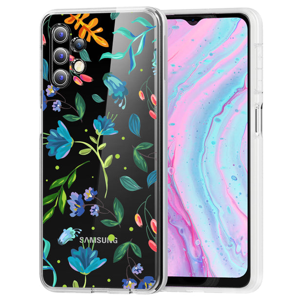 Flower 2 Print Slim Cover For Samsung Galaxy A (A42, A35, A25, A15, A11, A03S), Print in USA