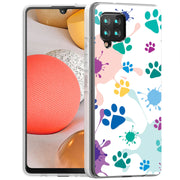 Paw Color 2 Print Slim Cover For Samsung Galaxy A (A42, A35, A25, A15, A11, A03S), Print in USA