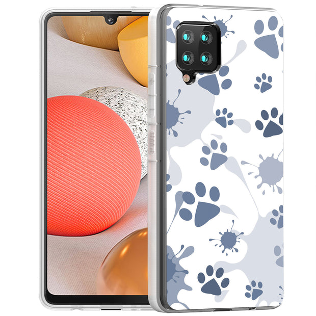 Paw Color 3 Print Slim Cover For Samsung Galaxy A (A42, A35, A25, A15, A11, A03S), Print in USA