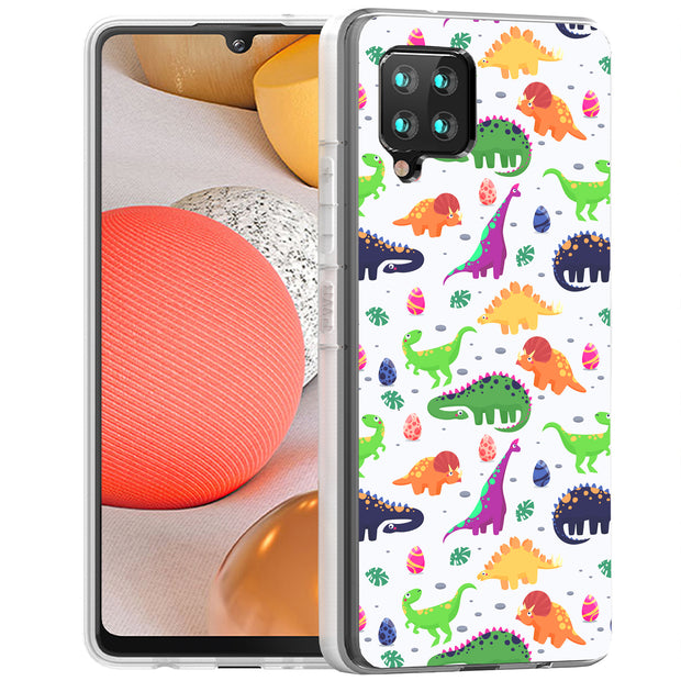 Dinosaur 7 Print Slim Cover For Samsung Galaxy A (A42, A35, A25, A15, A11, A03S), Print in USA