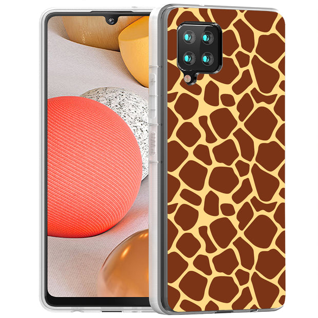 Giraffe Spot Print Slim Cover For Samsung Galaxy A (A42, A35, A25, A15, A11, A03S), Print in USA