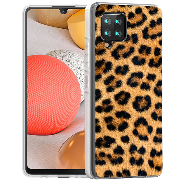 Leopard Fur 4 Print Slim Cover For Samsung Galaxy A (A42, A35, A25, A15, A11, A03S), Print in USA