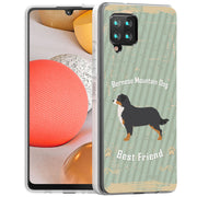 Bernese Dog Print Slim Cover For Samsung Galaxy A (A42, A35, A25, A15, A11, A03S), Print in USA